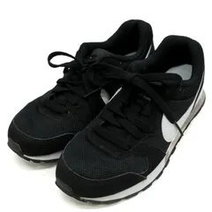 ナイキ スニーカー ローカット MDランナー2 807316-001  シューズ 靴 黒 レディース 22.5サイズ ブラック NIKE 【中古】