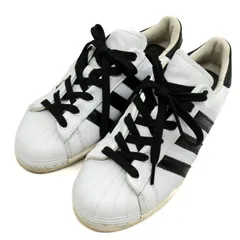 アディダスオリジナルス スニーカー ID0983 スーパースターLUX シューズ靴 白黒 レディース 24.5サイズ ホワイト adidas Originals 【中古】