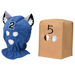 ブルーアーカイブ　プラチナムザッカ　覆面水着団変身セット　ブルアカ