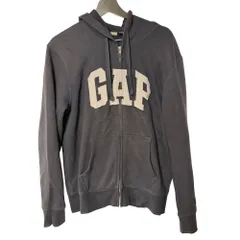 ギャップ GAP ジップアップ パーカー 裏起毛 Mサイズ 紺 ネイビー /MZ