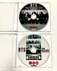 BTS COMEBACK LIVE (2026.03.21) (日本語字幕)/ DOCUMENTARY (2026.03.27) THE RETURN (日本語字幕) 2枚 セット
