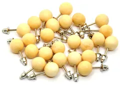 【新着商品】口金 固定針 仮止め用 待ち針 がま口 木製 starPG 25個セット