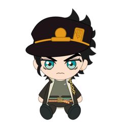 [수량한정] 공조승타로 스타 더스트 크루세이더스 Chibi 봉제인형 조조의 기묘한 모험