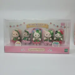 未開封) Sylvanian Families シルバニアファミリー ウール集まれ いちご 赤ちゃんセット まとめ