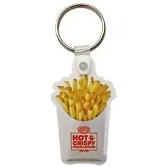 アメリカ USA US GOODS グッズ RUBBER KEYCHAIN Wendy's-POTATO ラバー キーチェーン ウェンディーズ ポテト キーホルダー サイズ H60mm × W36mm × D3mm JAN 4571566071934