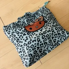 タンニング HELLO KITTY(ハローキティ) レオパード柄(ヒョウ柄) ポーチ 旅行用 収納 バッグ ショルダーバッグ