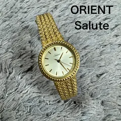 ORIENT Salute オリエント サルート ゴールド アナログ 腕時計のサムネイル