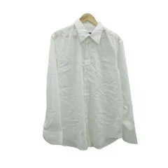 エンポリオアルマーニ EMPORIO ARMANI カジュアルシャツ 長袖 ストライプ柄 1 白 ホワイト /SM12 ■ECD001