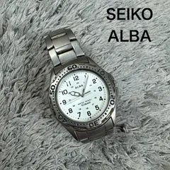 SEIKO ALBA セイコー アルバ アナログ 腕時計 V501-0BD0