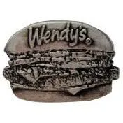 アメリカ USA US GOODS グッズ Wendy's PINS-BURGER ウェンディーズ ピンズ バーガー ピンバッジ サイズ H18mm × W25mm JAN 4571566071897