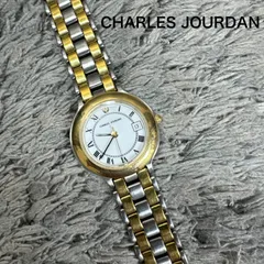 稼働品 CHARLES JOURDAN シャルルジョルダン アナログ 腕時計 デイトのサムネイル
