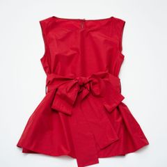 美品】Ballsey パンチングレース ブラウス キーネック ブラック 36