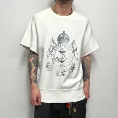 90s ポロ ラルフローレン ハーフ スウェット 半袖 Tシャツ