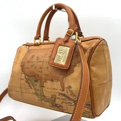 プリマクラッセ PRIMA CLASSE 2WAY ボストンバッグ 地図柄 鞄 カビ有