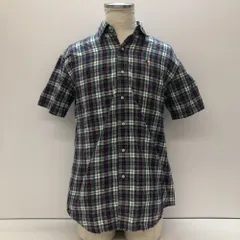 04w6522∞※【中古】 Polo by Ralph Lauren ポロ バイ ラルフローレン チェック シャツ 半袖 クラシックフィット マルチカラー 170 綿 【八王子店】