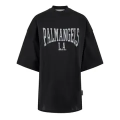 パーム・エンジェルス レディース トップス Tシャツ PALM ANGELS Palm College Lse Tee Ld44 Black ブラックのサムネイル