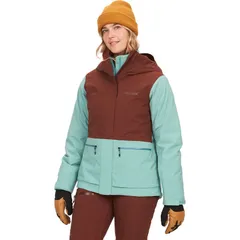マーモット レディース アウター ジャケット・ブルゾン ジャケット Marmot Refuge Insulated Jacket Womens ChocolateBlue Agave ブルーのサムネイル