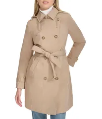 コールハーン レディース アウター コート Cole Haan Classic DB Trench Coat Sand サンドのサムネイル