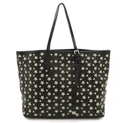 JIMMY CHOO ジミー チュウ ジミーチュウ SASHA M サシャM トートバッグ ショルダーバッグ 肩掛け スタースタッズ レザー ブラック 黒