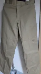 ディッキーズ 85283 カーキ ダブルニー パンツ