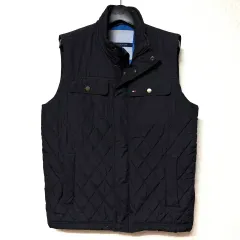 S 90 Tommy Hilfiger トミーヒルフィガー キルティング ベスト ダウン ジャケット ブラック