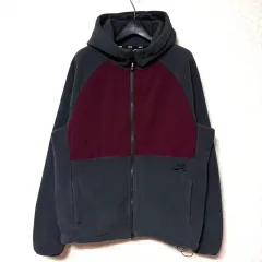 L 100 ナイキ SB フリース フーディー ジップアップ ジャケット
