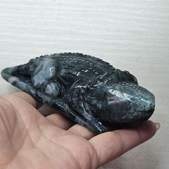 天然石オブシデイアンの銭蛙 置物 ご購入前に在庫確認必要m.881 - メルカリ