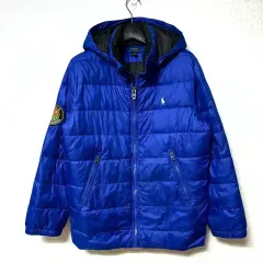 S 90 POLO RALPH LAUREN(ポロラルフローレン) ダウン ジップアップ ジャケット ブルー
