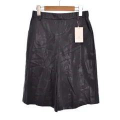 B&Y ユナイテッドアローズ BEAUTY&YOUTH ビューティー&ユース レザーライク ハーフパンツ フェイクレザー S 紺 ネイビー ■ECD001