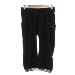 エックスガール x-girl スウェットパンツ 2 黒 ブラック ドローストリングウエスト 裾リブ カプリ丈 /SX ■GY58