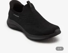 新品・送料込み) SKECHERS ウルトラ 4.0 スリップインズ 230 ブラック