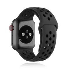 49mmソフトシリコンバンド 通気性 45mm 44mm スポーツシリコンストラップリストバンド交換バンドリストバンド 42mm iWatch 41mm 40mm series 38mm SE/8/7/6/5/4/3/2/1に対応 バンド Watch (42m