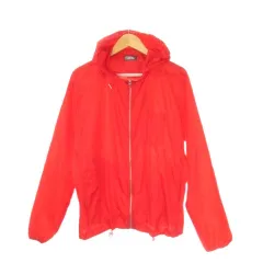 ザラマン ZARA MAN ウインドブレーカー ジャンパー フーディ ジップアップ M 赤 レッド /CK8 ■ECD001