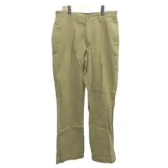 トミーヒルフィガー TOMMY HILFIGER パンツ チノパン 32/36 ベージュ 無地 フルレングス /GR ■ECA003