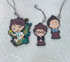 ハイキュー 及川 岩泉 ラバーストラップ キーホルダー