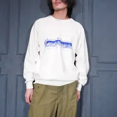90's USA VINTAGE FRUIT OF THE LOOM SNEAKER PRINT DESIGN SWEAT SHIRT/90年代アメリカ古着スニーカープリントデザインスウェット