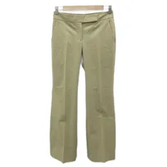 セオリー Theory スラックスパンツ ロング丈 2 ベージュ フレア センタープレス /SM46 ■ECE003