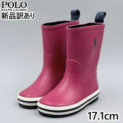 POLO RALPH LAUREN KELSO RAIN BOOT レッド JP17.1cm レインシューズ RF102036T ポロ ラルフローレン  新品 (rl022)