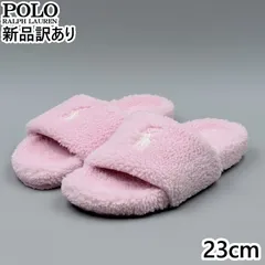 POLO RALPH LAUREN ELENORE SLIDE ピンク JP23.0cm サンダル FLF5313ARL-PNK ポロ ラルフローレン  新品 (rl056)のサムネイル