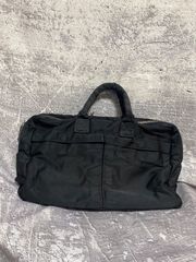 希少廃盤 マサキマツシマ ハンドバッグ カーフレザー 黒 変形 ロゴ金具