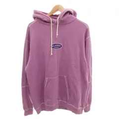 エクストララージ X-LARGE パーカー L 紫 パープル プルオーバー ロゴパッチ /HW ■ECD001