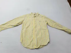 ポロ ラルフローレン キッズ イエロー ストライプ シャツ 身長140 150