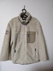 モンベル フリース ジャケット アイボリー 100