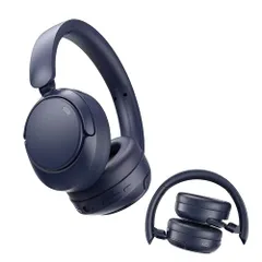 ヘッドホン bluetooth ワイヤレスヘッドホン 6つのシリコンマイク搭載ANCノイズキャンセリング最大80時間再生AIスマートIPX7防水2026最新のBluetooth 5.4有線無線両用ハンズフリー通話対応、マルチポイント接続対応装 3fe22765