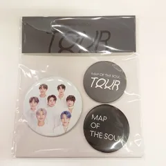 BTS 2020 MAP OF THE SOUL TOUR 集合 CAN BADGE SET