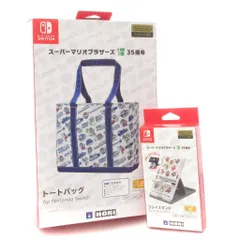 任天堂 スーパーマリオブラザーズ35周年 トートバッグ プレイスタンド for Nintenndo マルチカラー /AE