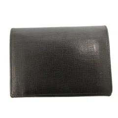 ポロ バイ ラルフローレン Polo by Ralph Lauren カードケース 名刺入れ ロゴ レザー 黒 ブラック /FF ■GY18