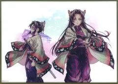 【中古】紙製品 胡蝶しのぶ＆胡蝶カナエ アクリル色紙 「劇場版 鬼滅の刃 無限城編 しのぶとカナエ WEBSHOPくじ」 B賞 C106グッズ