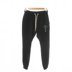 アダムスジャグラー adamsJUGGLER RTEG ジョガーパンツ スウェット クロス ラインストーン XL 黒 ブラック /CK16 ■GY99