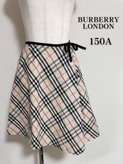 BURBERRY LONDON チェック柄スカート 150 - メルカリ